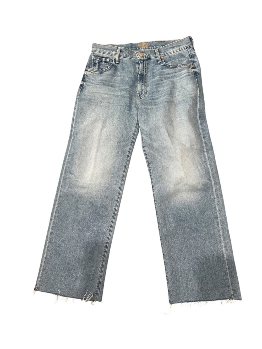 Mother Jeans The Mid Rise Rambler zip ankle fray Comeback Kid - Picture 3 of 7